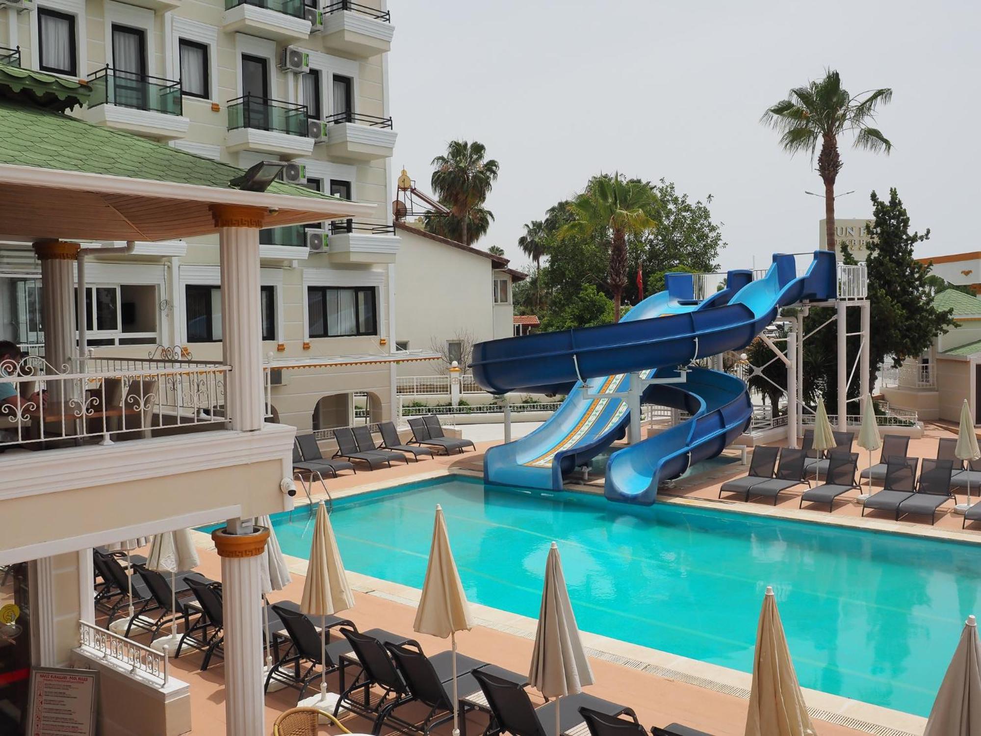 Sun Fire Beach Hotel Алания Экстерьер фото