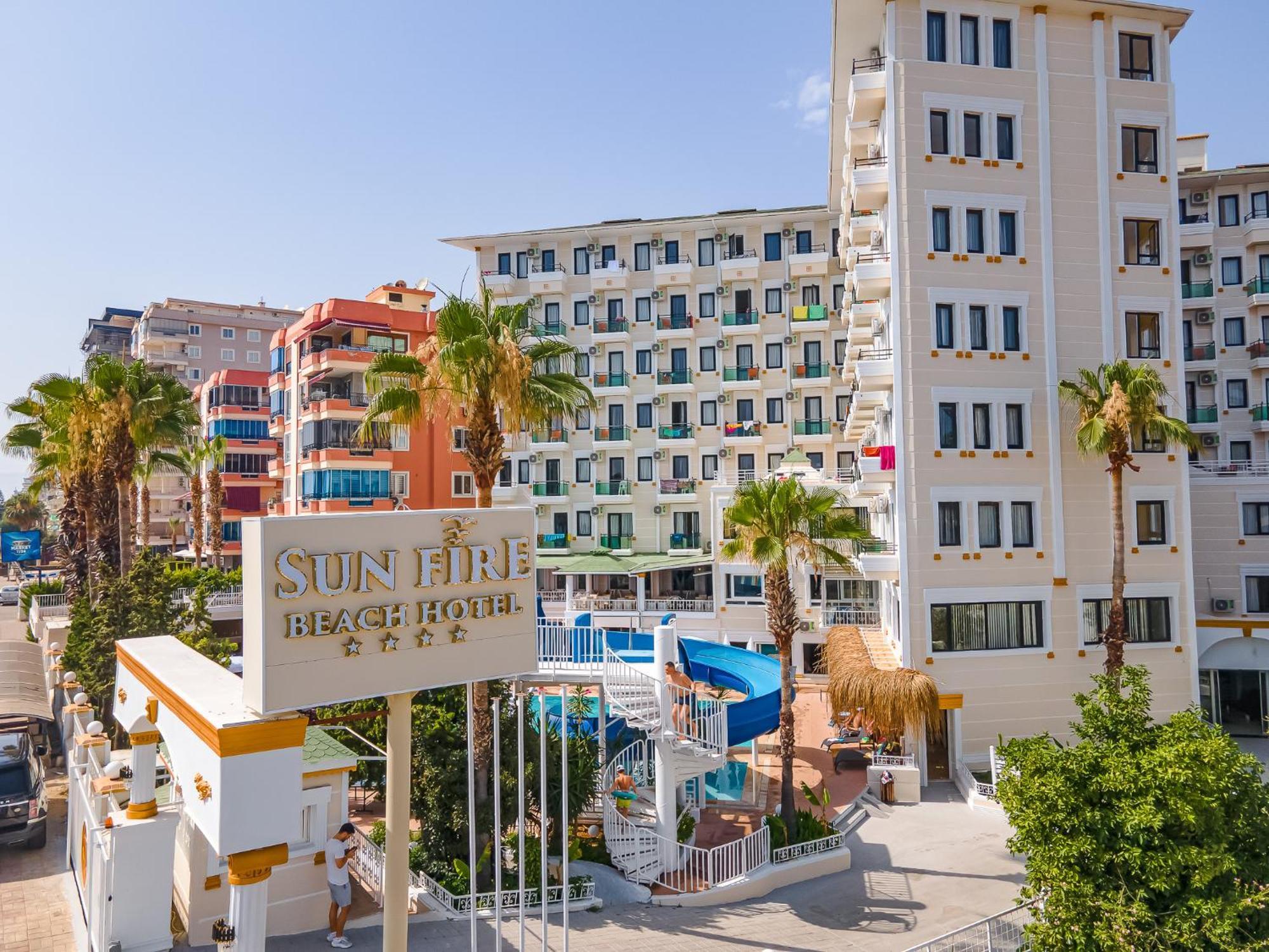 Sun Fire Beach Hotel Алания Экстерьер фото
