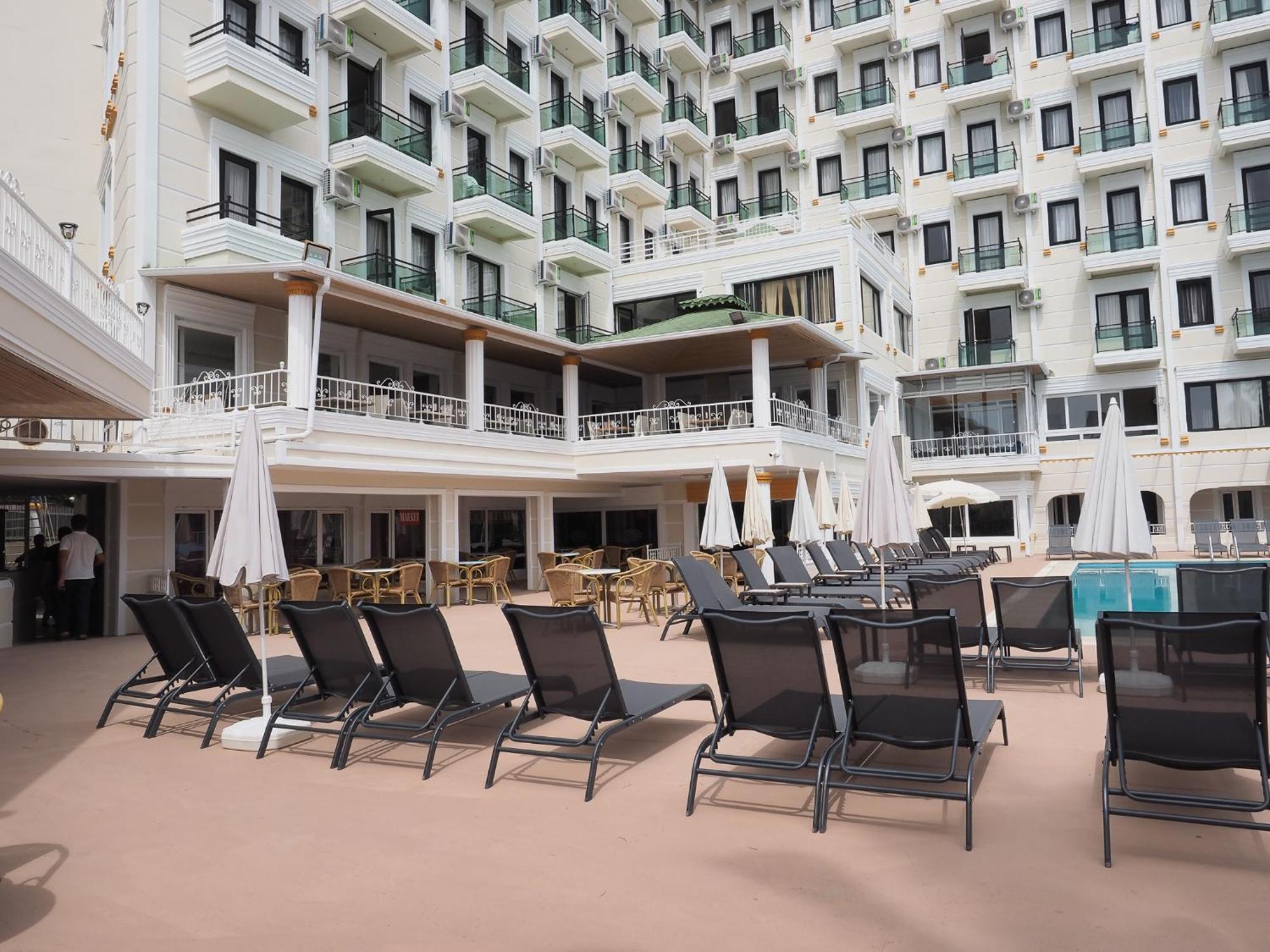 Sun Fire Beach Hotel Алания Экстерьер фото